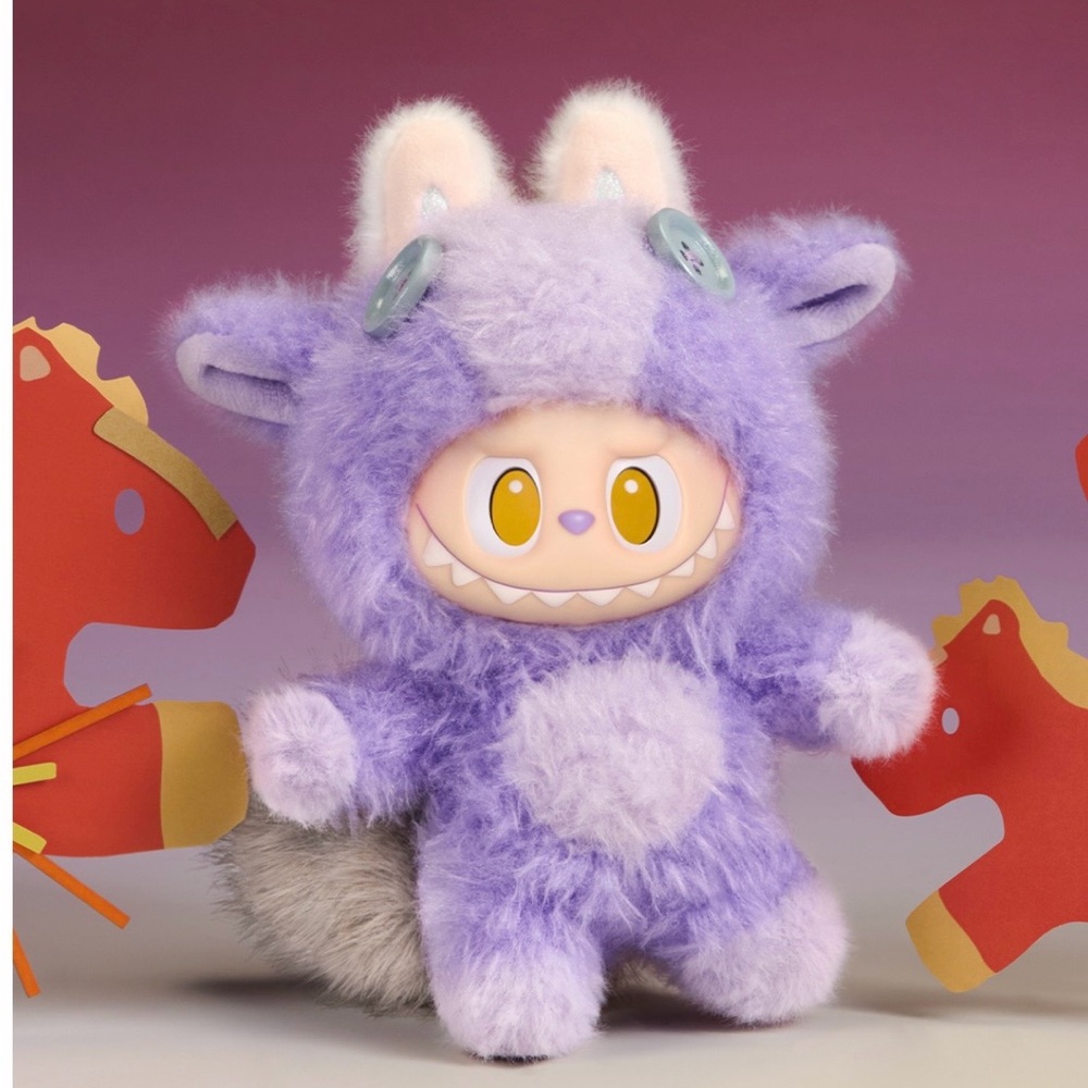 ✨ POP MART Labubu – Have A Good Run Plush Pendant ✨